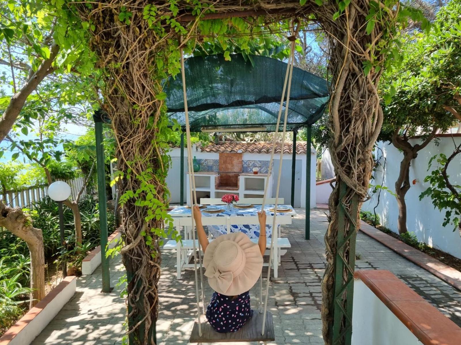 Appartamento In Villa Direttamente Sul Mare-Villa Rubino Capo Rizzuto Exteriör bild
